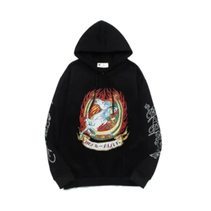 Trapstar Ed Hardy Dead Black Logo Bluza