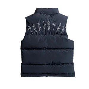 Trapstar Logo Badge Czarny Kamizelki