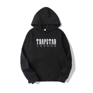 Trapstar Logo Merch Black Bluza