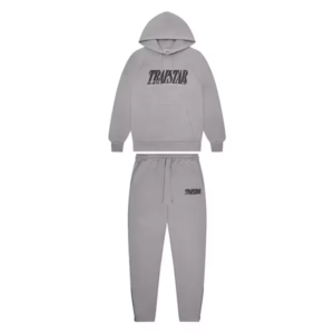 Trapstar Logo Signature Szary Tracksuit