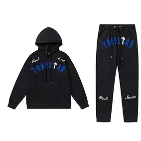 Trapstar TS Logo Estrella Czarny Tracksuit
